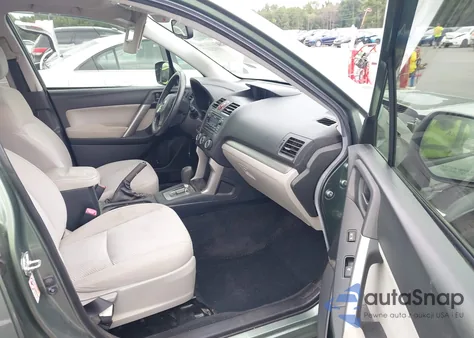 2015 Subaru Forester 2.5I Premium from USA, damaged, VIN JF2SJAFC1FH586460